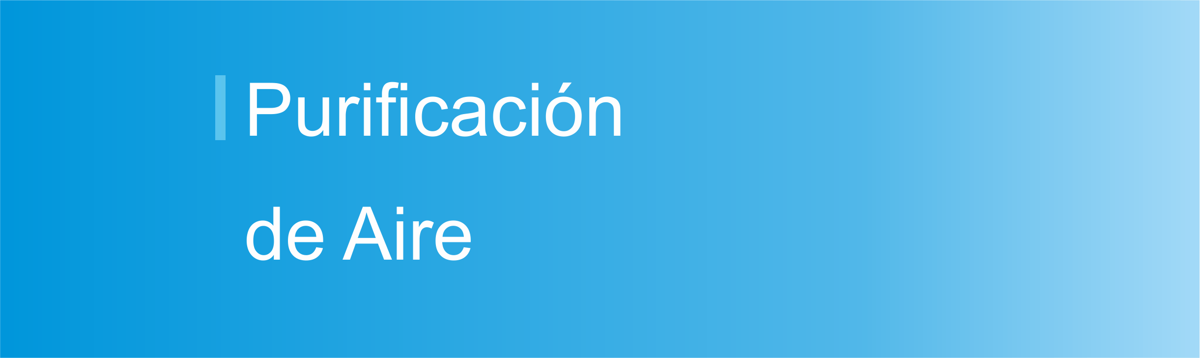 Purificación de Aire